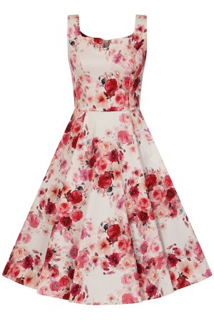 Scarlett Bloom Swing Dress in Extended Sizing